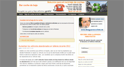 Desktop Screenshot of darcochedebaja.com